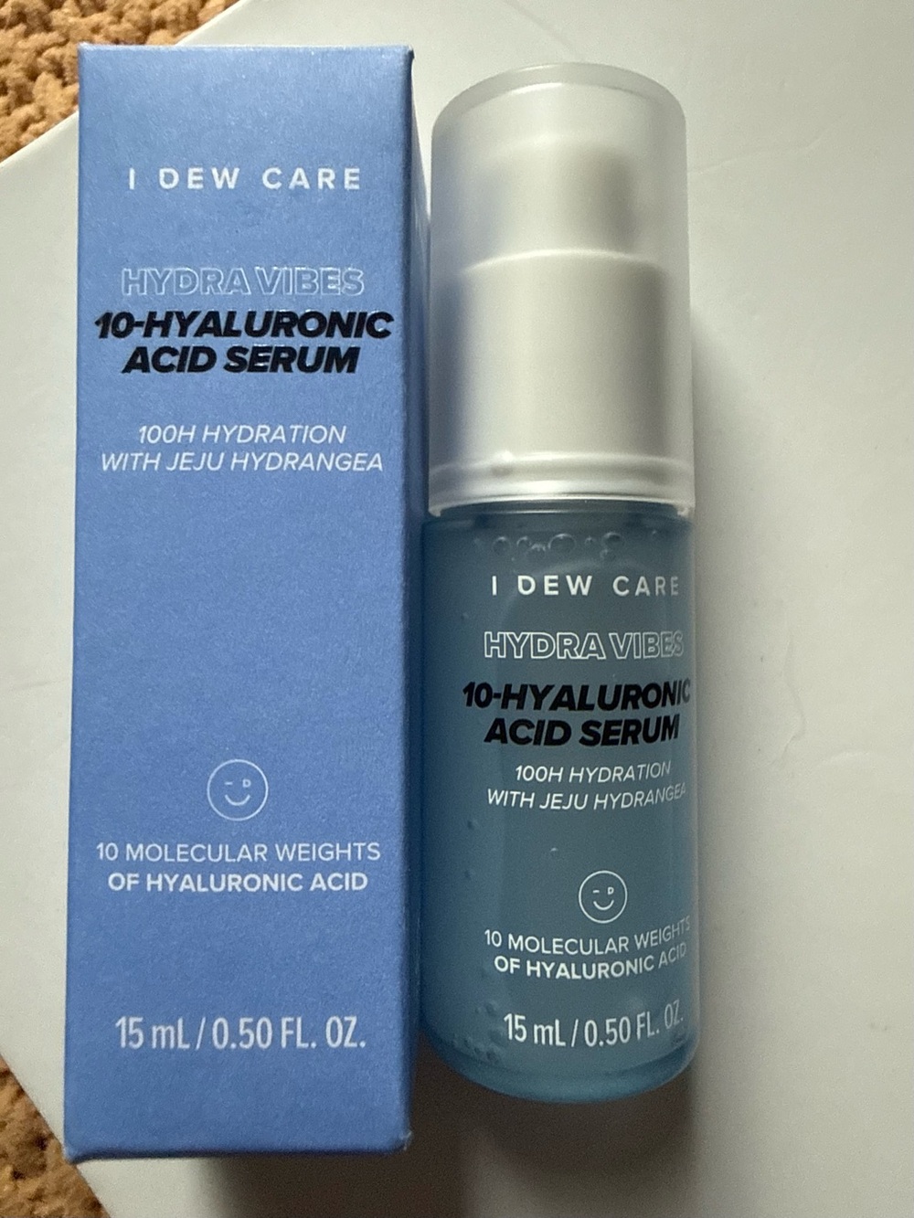 I DEW CARE Hydra Vibes 10‑Hyaluronic Acid Serum — Blue